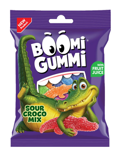 Jelly Candies "Boomi Gummi Sour Crocodile Mix"
