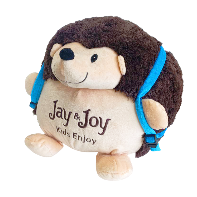 Іграшка-їжачок Jay&Joy 30 см з рюкзаком